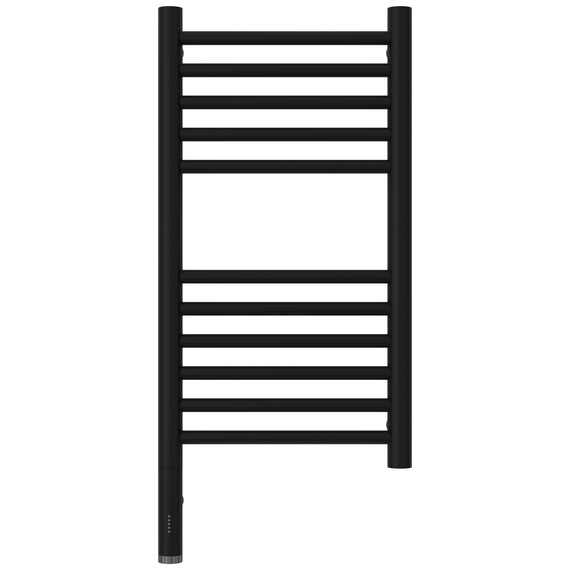 Полотенцесушитель электрический Сунержа Богема 3.1 П11 300x720 мм (прямая перемычка) 31-6004-6030 L, чёрный матовый - фото 2
