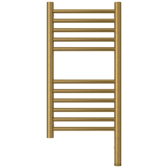 Полотенцесушитель электрический Сунержа Богема 3.1 П11 300x720 мм (прямая перемычка) 051-6005-6030 R, состаренная латунь - фото 2