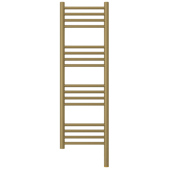 Полотенцесушитель электрический Сунержа Богема 3.1 П16 300x1120 мм (прямая перемычка) 032-6005-1030 R, золото матовое - фото 2