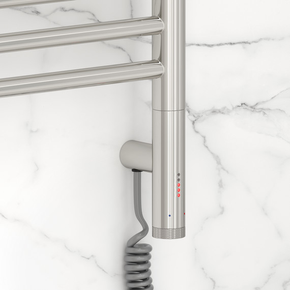 Полотенцесушитель электрический Сунержа Богема 3.1 П16 400x1120 мм (прямая перемычка) 00-6005-1040 R, хром - фото 3