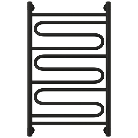 Полотенцесушитель водяной Сунержа Элегия+ П11 500x860 мм 31-0205-8050, чёрный матовый - фото 2