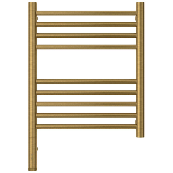 Полотенцесушитель электрический Сунержа Богема 3.1 П9 400x620 мм (прямая перемычка) 051-6004-5040 L, состаренная латунь - фото 2