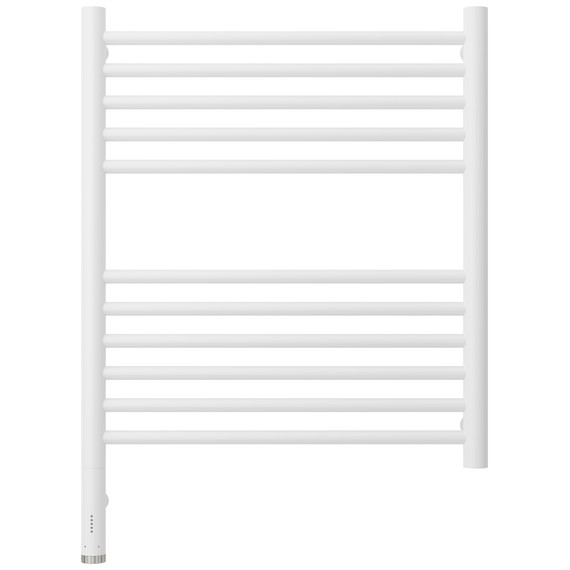 Полотенцесушитель электрический Сунержа Богема 3.1 П11 500x720 мм (прямая перемычка) 30-6004-6050 L, белый матовый - фото 2