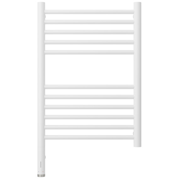 Полотенцесушитель электрический Сунержа Богема 3.1 П11 300x720 мм (прямая перемычка) 30-6004-6040 L, белый матовый - фото 2