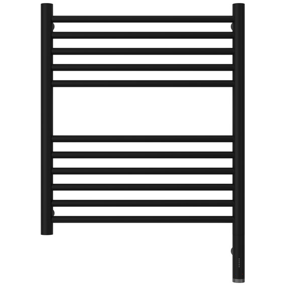 Полотенцесушитель электрический Сунержа Богема 3.1 П11 500x720 мм (прямая перемычка) 31-6005-6050 R, чёрный матовый - фото 2