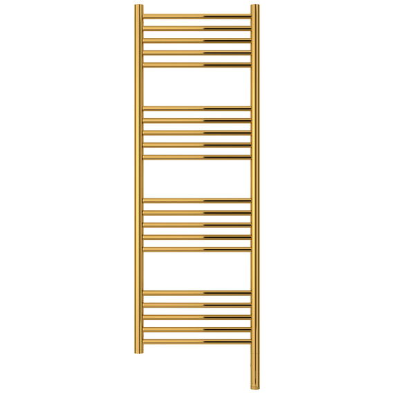 Полотенцесушитель электрический Сунержа Богема 3.1 П20 400x1320 мм (прямая перемычка) 03-6005-1240 R, золото - фото 2
