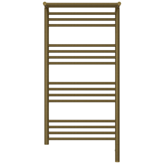 Полотенцесушитель электрический Сунержа Богема 3.1 с полкой П16 500x1120 мм 05-6007-1050 R, состаренная бронза - фото 2