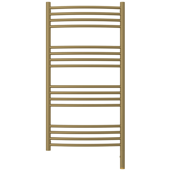 Полотенцесушитель электрический Сунержа Богема 3.1 П16 500x1120 мм (выгнутая перемычка) 032-6003-1050 R, золото матовое - фото 2
