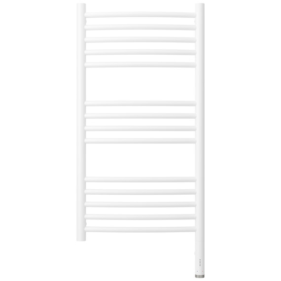Полотенцесушитель электрический Сунержа Богема 3.1 П14 400x920 мм (выгнутая перемычка) 30-6003-8040 R, белый матовый - фото 2