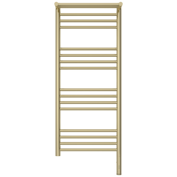 Полотенцесушитель электрический Сунержа Богема 3.1 с полкой П16 400x1120 мм 020-6007-1040 R, шампань - фото 2