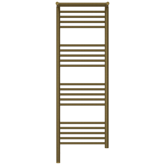 Полотенцесушитель электрический Сунержа Богема 3.1 с полкой П20 400x1320 мм 05-6006-1240 L, состаренная бронза - фото 2