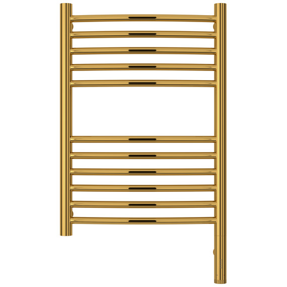 Полотенцесушитель электрический Сунержа Богема 3.1 П11 400x720 мм (выгнутая перемычка) 03-6003-6040 R, золото - фото 2