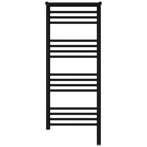 Полотенцесушитель электрический Сунержа Богема 3.1 с полкой П16 400x1120 мм 31-6007-1040 R, чёрный матовый - фото 2