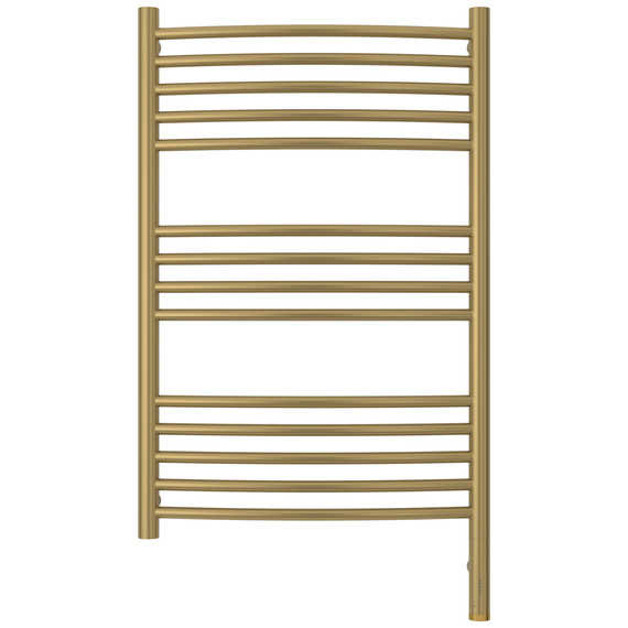 Полотенцесушитель электрический Сунержа Богема 3.1 П14 500x920 мм (выгнутая перемычка) 32-6003-8050 R, золотой шёлк - фото 2