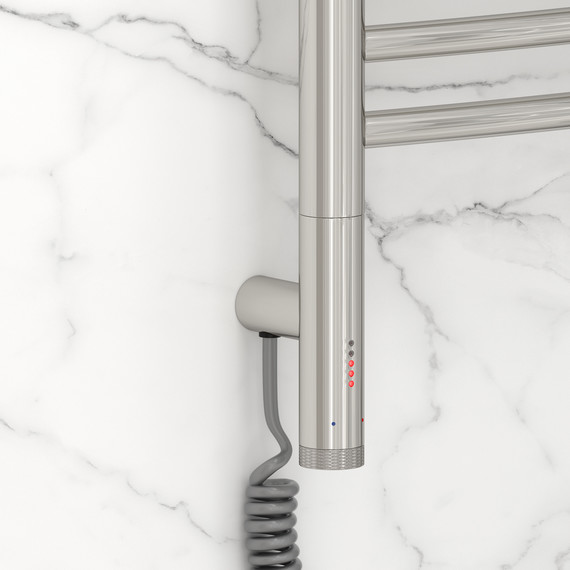 Полотенцесушитель электрический Сунержа Богема 3.1 П20 600x1320 мм (выгнутая перемычка) 00-6002-1260 L, хром - фото 3