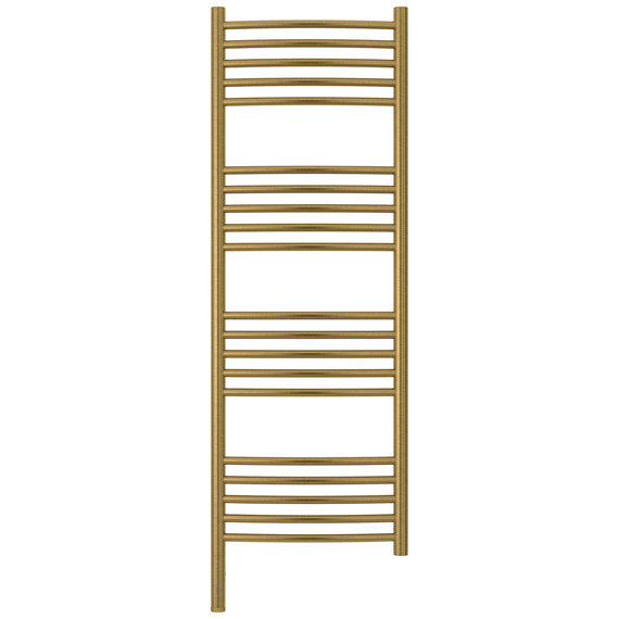 Полотенцесушитель электрический Сунержа Богема 3.1 П20 400x1320 мм (выгнутая перемычка) 051-6002-1240 L, состаренная латунь - фото 2