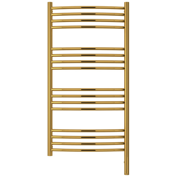 Полотенцесушитель электрический Сунержа Богема 3.1 П16 500x1120 мм (выгнутая перемычка) 03-6003-1050 R, золото - фото 2