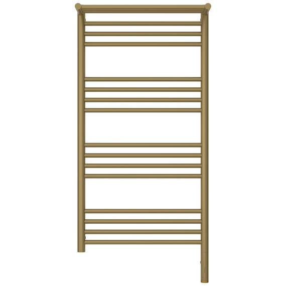 Полотенцесушитель электрический Сунержа Богема 3.1 с полкой П16 500x1120 мм 32-6007-1050 R, золотой шёлк - фото 2