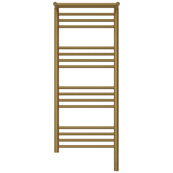 Полотенцесушитель электрический Сунержа Богема 3.1 с полкой П16 400x1120 мм 051-6007-1040 R, состаренная латунь - фото 2