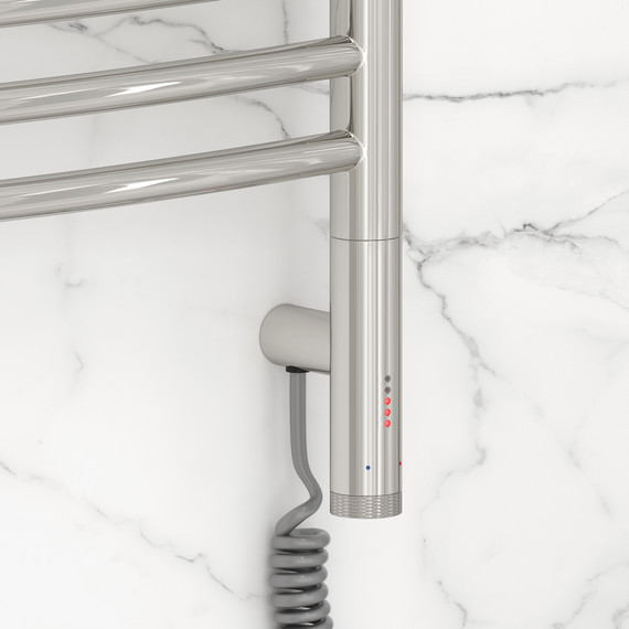 Полотенцесушитель электрический Сунержа Богема 3.1 П20 600x1320 мм (выгнутая перемычка) 00-6003-1260 R, хром - фото 3