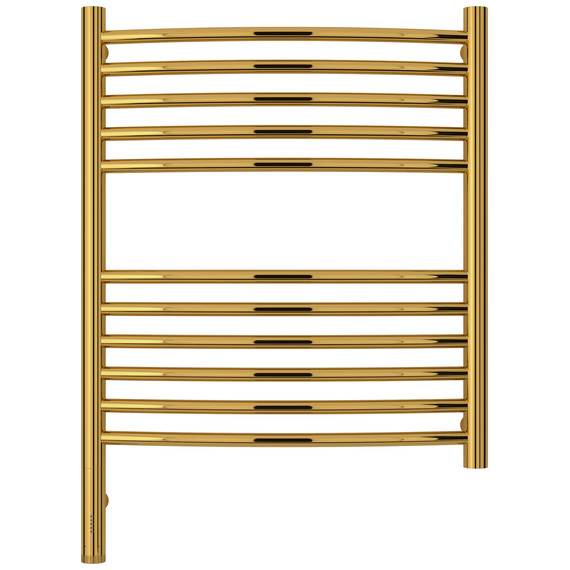 Полотенцесушитель электрический Сунержа Богема 3.1 П11 500x720 мм (выгнутая перемычка) 03-6002-6050 L, золото - фото 2