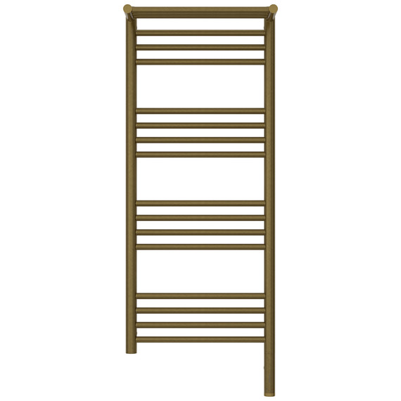 Полотенцесушитель электрический Сунержа Богема 3.1 с полкой П16 400x1120 мм 05-6007-1040 R, состаренная бронза - фото 2