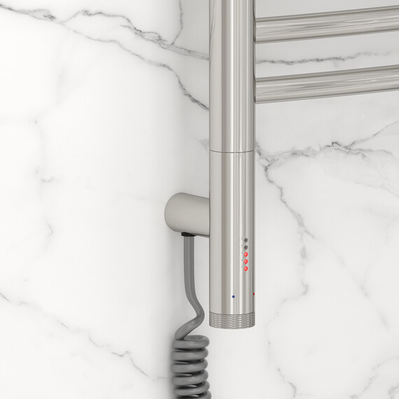 Полотенцесушитель электрический Сунержа Богема 3.1 П16 500x1120 мм (выгнутая перемычка) 00-6002-1050 L, хром - фото 3