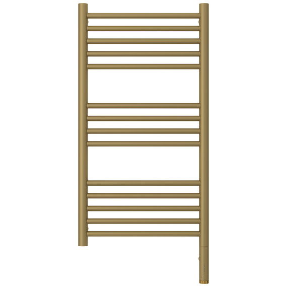 Полотенцесушитель электрический Сунержа Богема 3.1 П14 400x920 мм (прямая перемычка) 032-6005-8040 R, золото матовое - фото 2