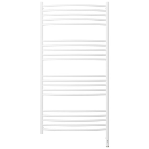 Полотенцесушитель электрический Сунержа Богема 3.1 П20 600x1320 мм (выгнутая перемычка) 30-6003-1260 R, белый матовый - фото 2