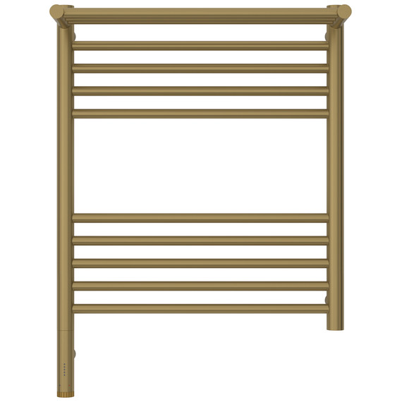 Полотенцесушитель электрический Сунержа Богема 3.1 с полкой П10 500x720 мм 32-6006-6050 L, золотой шёлк - фото 2