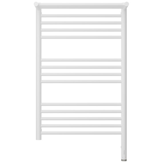 Полотенцесушитель электрический Сунержа Богема 3.1 с полкой П14 500x920 мм 30-6007-8050 R, белый матовый - фото 2
