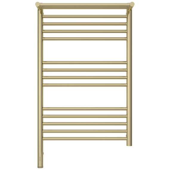 Полотенцесушитель электрический Сунержа Богема 3.1 с полкой П14 500x920 мм 020-6006-8050 L, шампань - фото 2