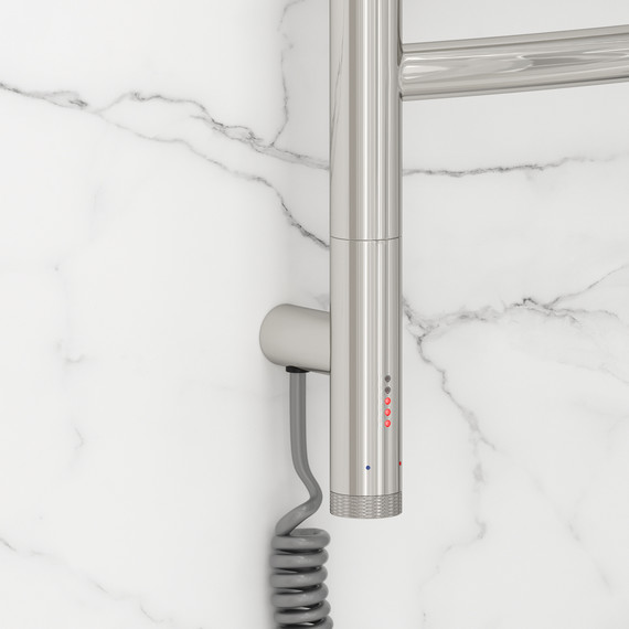 Полотенцесушитель электрический Сунержа Галант 3.1 П9 500x1320 мм 00-6000-1250 L, хром - фото 3