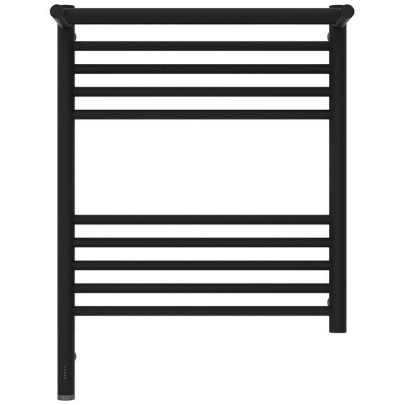 Полотенцесушитель электрический Сунержа Богема 3.1 с полкой П10 500x720 мм 15-6006-6050 L, тёмный титан муар - фото 2
