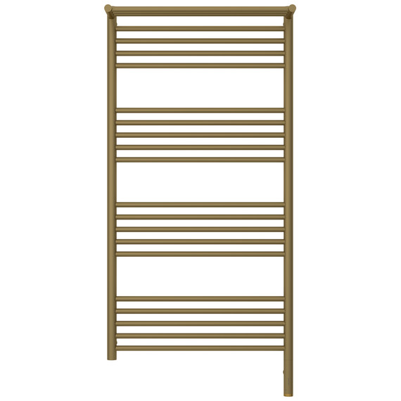 Полотенцесушитель электрический Сунержа Богема 3.1 с полкой П20 600x1320 мм 032-6007-1260 R, золото матовое - фото 2