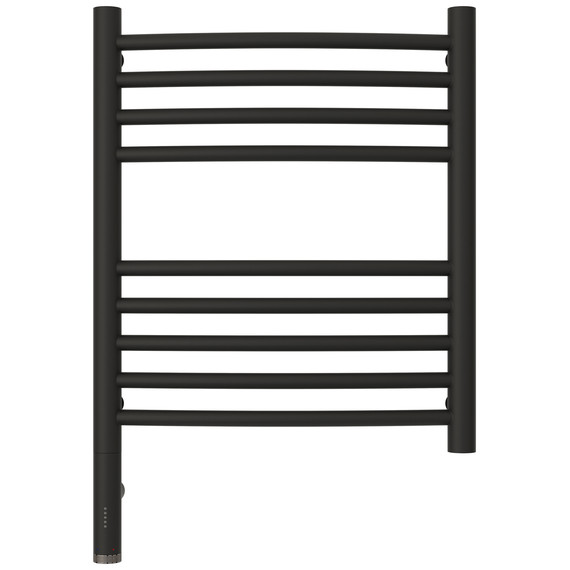 Полотенцесушитель электрический Сунержа Богема 3.0 П9 400x620 мм (выгнутая перемычка) 15-5802-5040 L, тёмный титан муар - фото 2