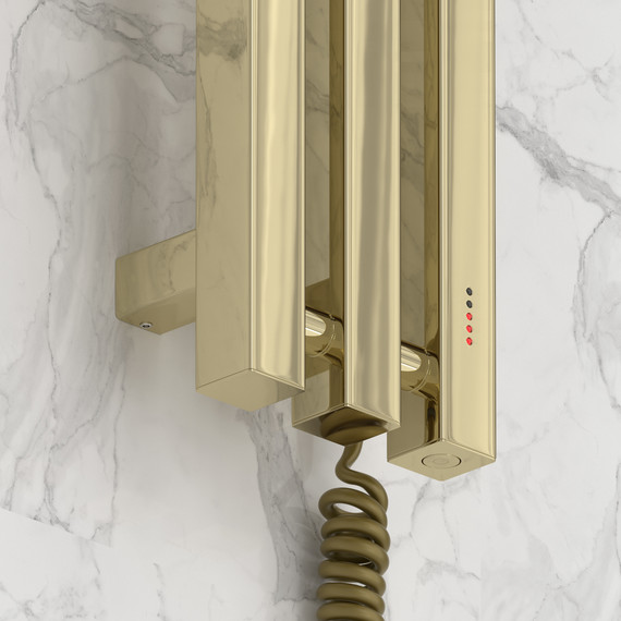 Полотенцесушитель электрический Сунержа Вердикт 4.0 П3 100x1200 мм 020-0851-1210 R, шампань - фото 3