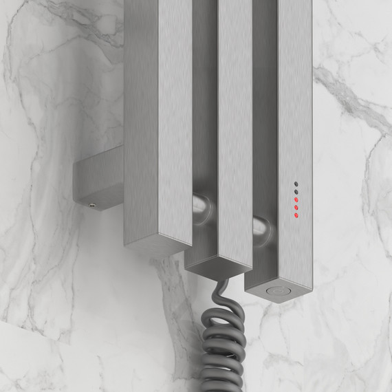 Полотенцесушитель электрический Сунержа Вердикт 4.0 П3 100x1200 мм 071-0851-1210 R, сатин - фото 3