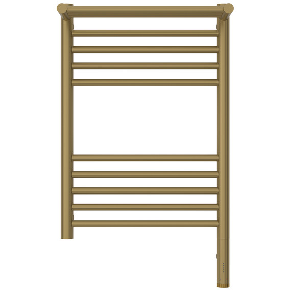 Полотенцесушитель электрический Сунержа Богема 3.1 с полкой П10 400x720 мм 32-6007-6040 R, золотой шёлк - фото 2