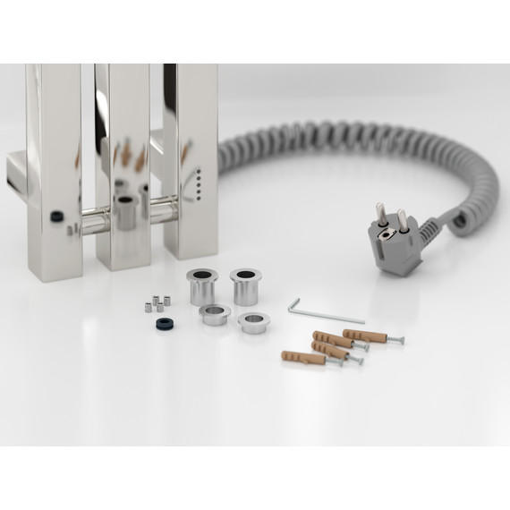 Полотенцесушитель электрический Сунержа Вердикт 4.0 П3 100x1200 мм 00-0851-1210 R, хром - фото 5