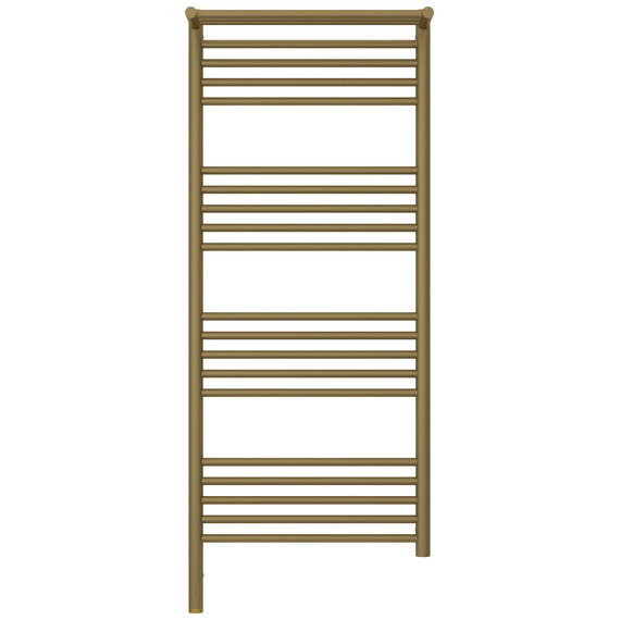 Полотенцесушитель электрический Сунержа Богема 3.1 с полкой П20 500x1320 мм 032-6006-1250 L, золото матовое - фото 2