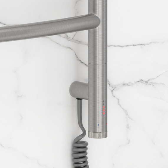 Полотенцесушитель электрический Сунержа Галант 3.1 П9 500x1320 мм 071-6001-1250 R, сатин - фото 3