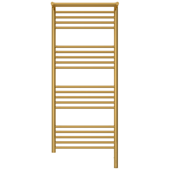 Полотенцесушитель электрический Сунержа Богема 3.1 с полкой П20 500x1320 мм 03-6007-1250 R, золото - фото 2