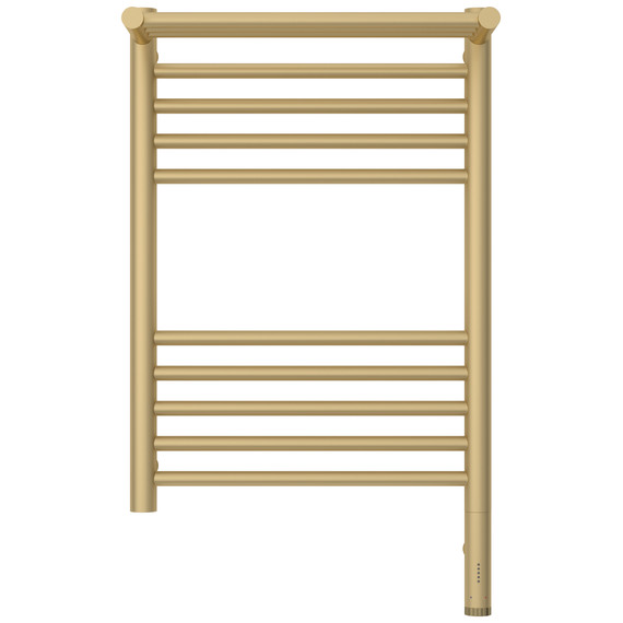 Полотенцесушитель электрический Сунержа Богема 3.1 с полкой П10 400x720 мм 022-6007-6040 R, шампань матовый - фото 2