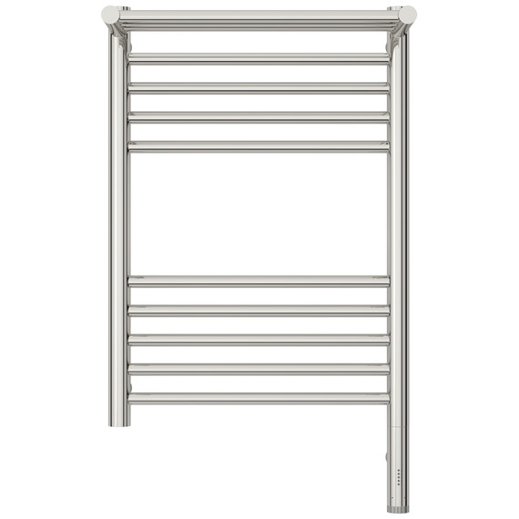 Полотенцесушитель электрический Сунержа Богема 3.1 с полкой П10 400x720 мм 00-6007-6040 R, хром - фото 2