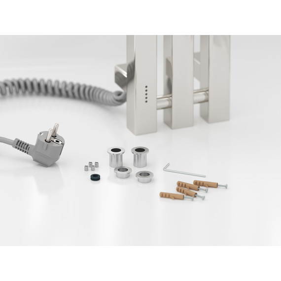 Полотенцесушитель электрический Сунержа Вердикт 4.0 П3 100x1200 мм 00-0852-1210 L, хром - фото 4