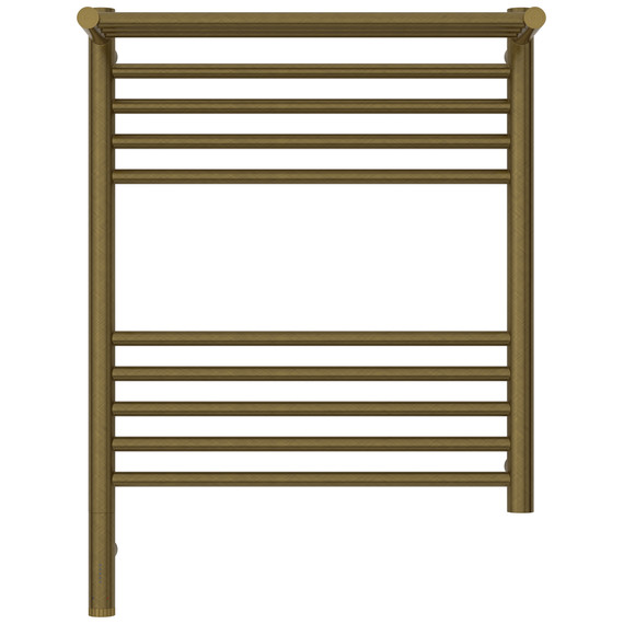 Полотенцесушитель электрический Сунержа Богема 3.1 с полкой П10 500x720 мм 05-6006-6050 L, состаренная бронза - фото 2