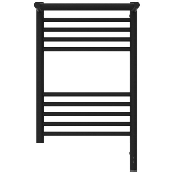 Полотенцесушитель электрический Сунержа Богема 3.1 с полкой П10 400x720 мм 15-6007-6040 R, тёмный титан муар - фото 2