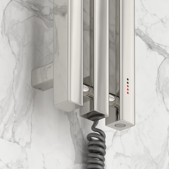 Полотенцесушитель электрический Сунержа Вердикт 4.0 П3 100x1200 мм 00-0851-1210 R, хром - фото 4