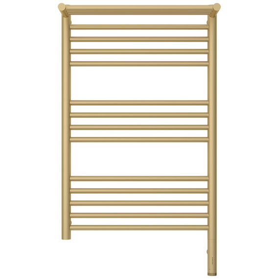 Полотенцесушитель электрический Сунержа Богема 3.1 с полкой П14 500x920 мм 022-6007-8050 R, шампань матовый - фото 2